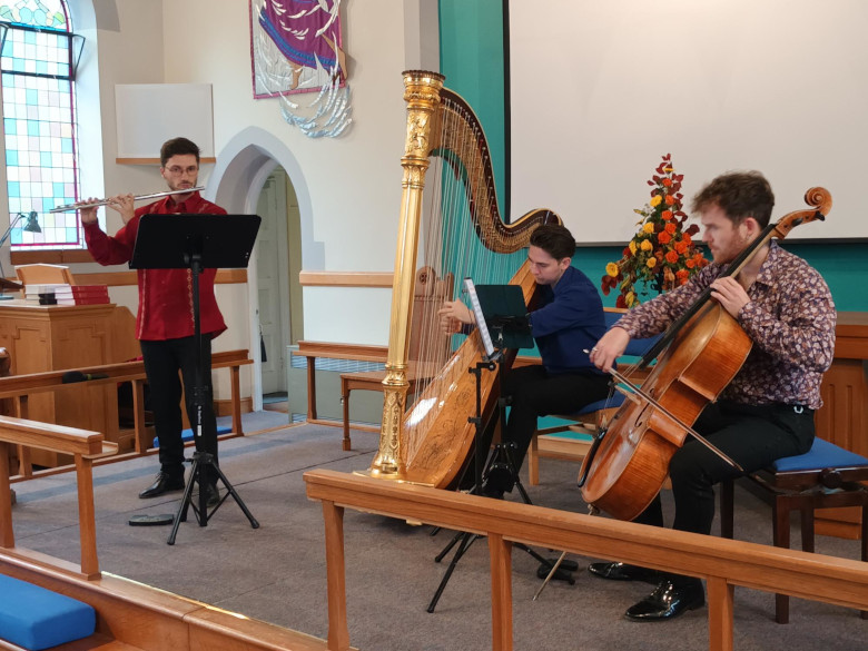 Milo, Frederico and Angus playing
